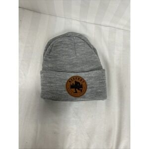 Bigfoot Sasquatch Leather Patch Beanie - Hide and Seek Hat